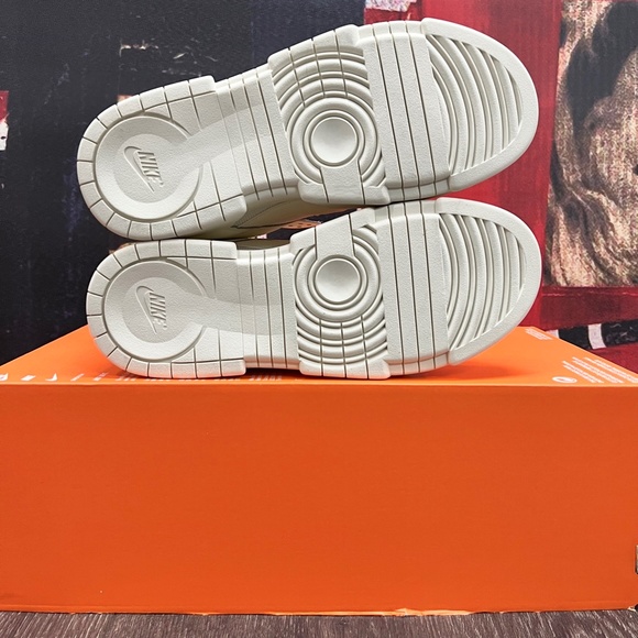 2022 W Nike Dunk Low Disrupt Coconut Milk / Sail / White SAMPLE SB CK6654 105 - Picture 6 of 8